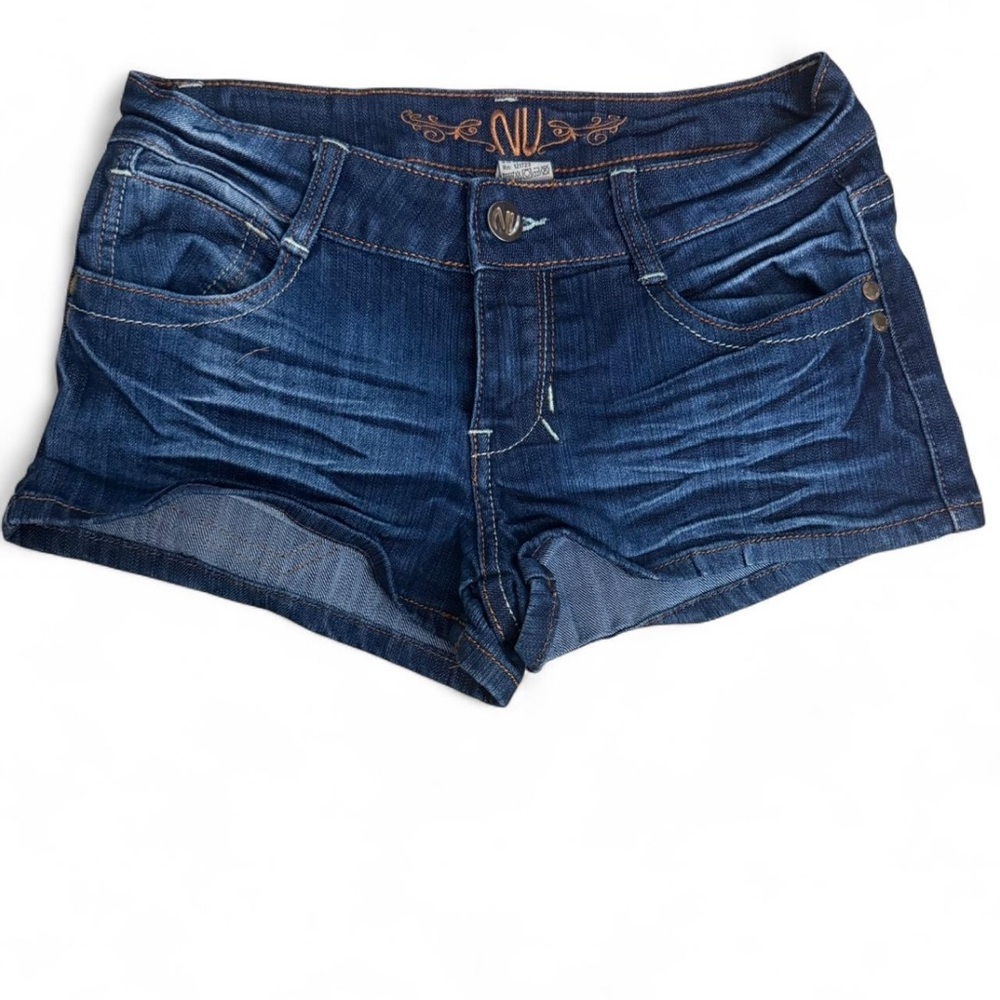 Blue Denim Women's Shorts Y2K